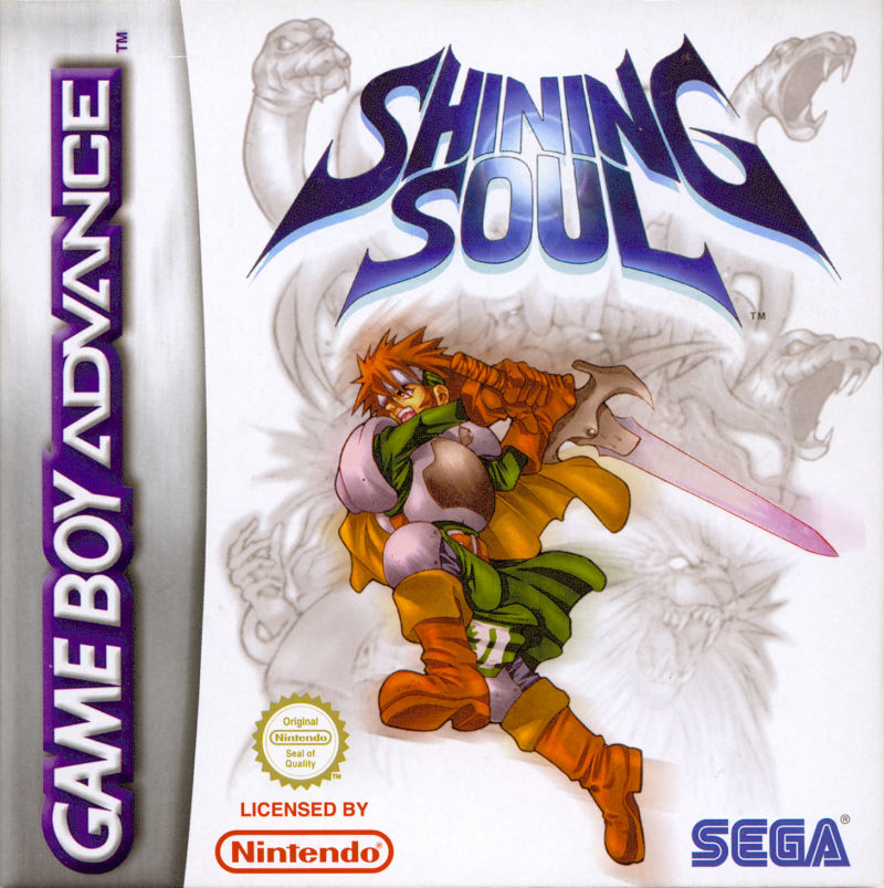 Front cover of Shining Soul for Game Boy Advance