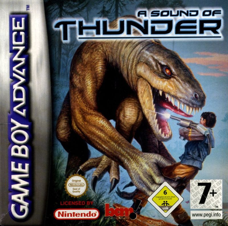 Front cover of A Sound of Thunder for Game Boy Advance