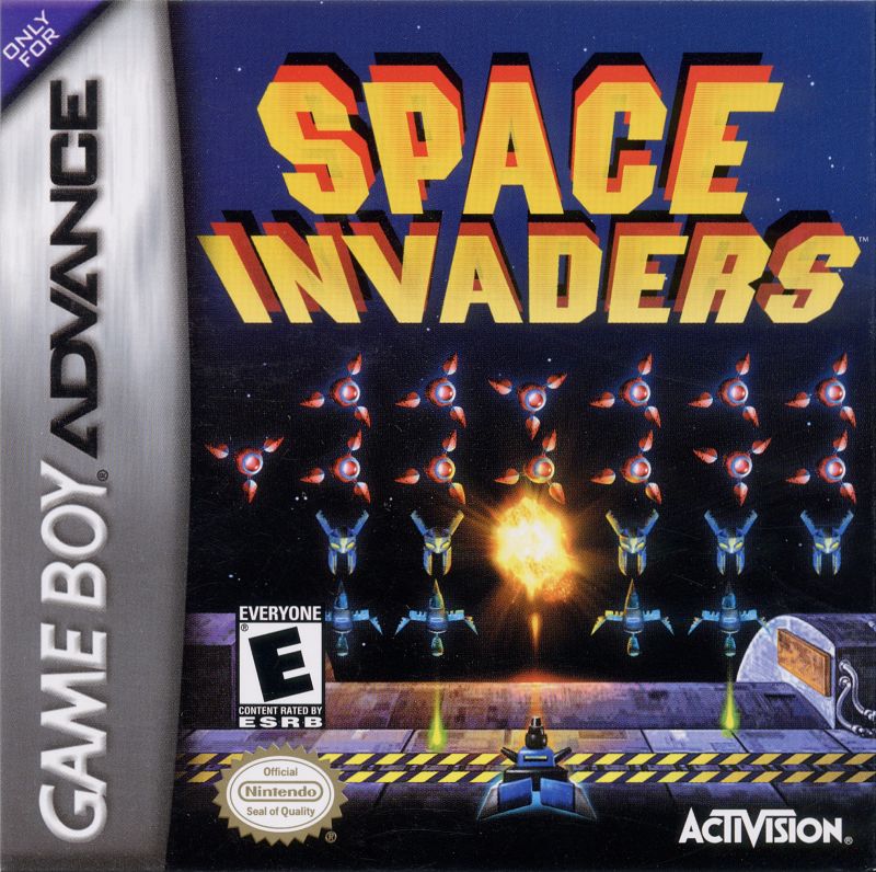 Front cover of Space Invaders for Game Boy Advance