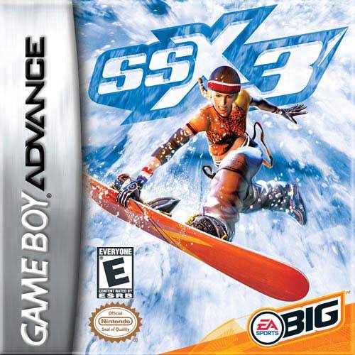 Front cover of SSX 3 for Game Boy Advance