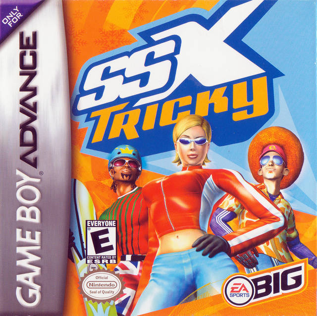 Front cover of SSX Tricky for Game Boy Advance