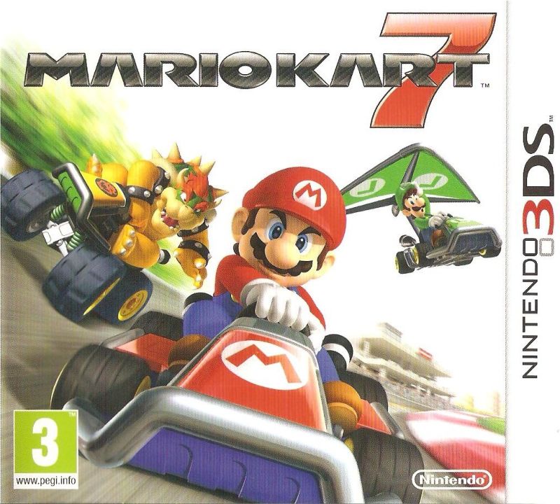 Front cover of Mario Kart 7 for Nintendo 3DS