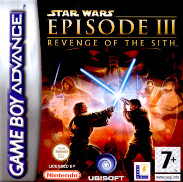 Front cover of Star Wars: Episode III - Revenge of the Sith for Game Boy Advance