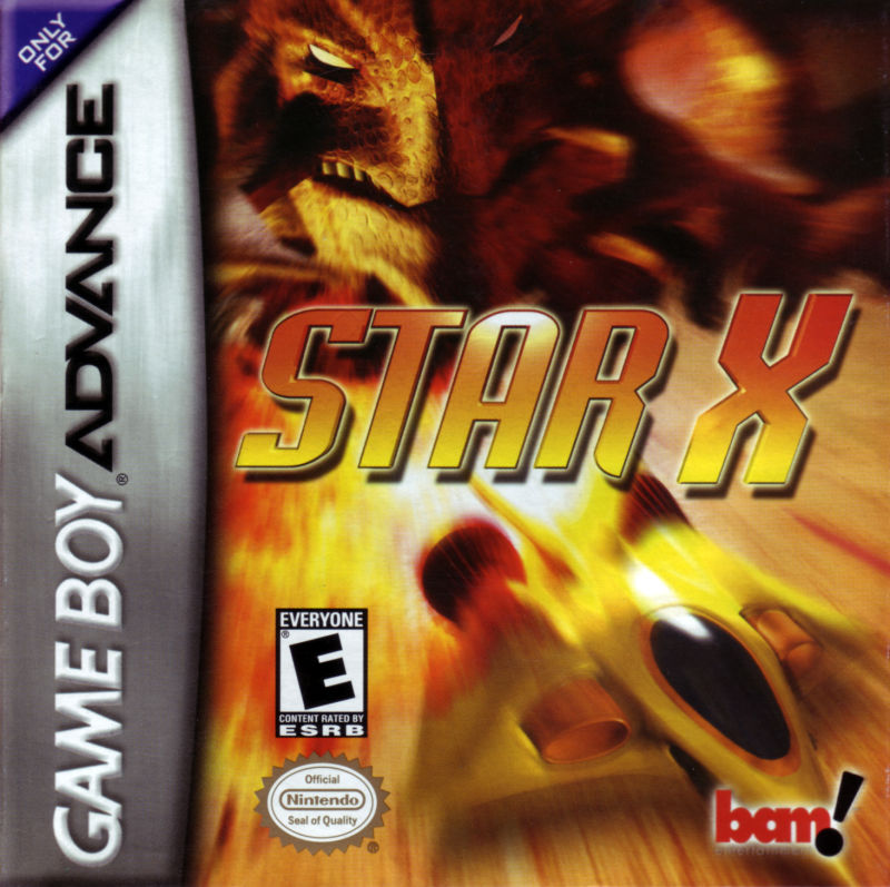 Front cover of Star X for Game Boy Advance