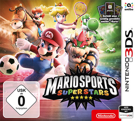 Front cover of Mario Sports: Superstars for Nintendo 3DS