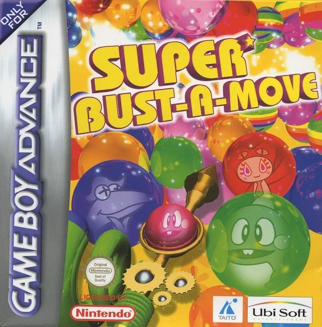 Front cover of Super Bust-A-Move for Game Boy Advance