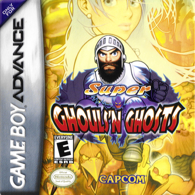 Front cover of Super Ghouls 'N Ghosts for Game Boy Advance