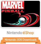 Front cover of Marvel Pinball 3D for Nintendo 3DS