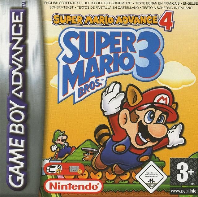 Front cover of Super Mario Advance 4: Super Mario Bros. 3 for Game Boy Advance