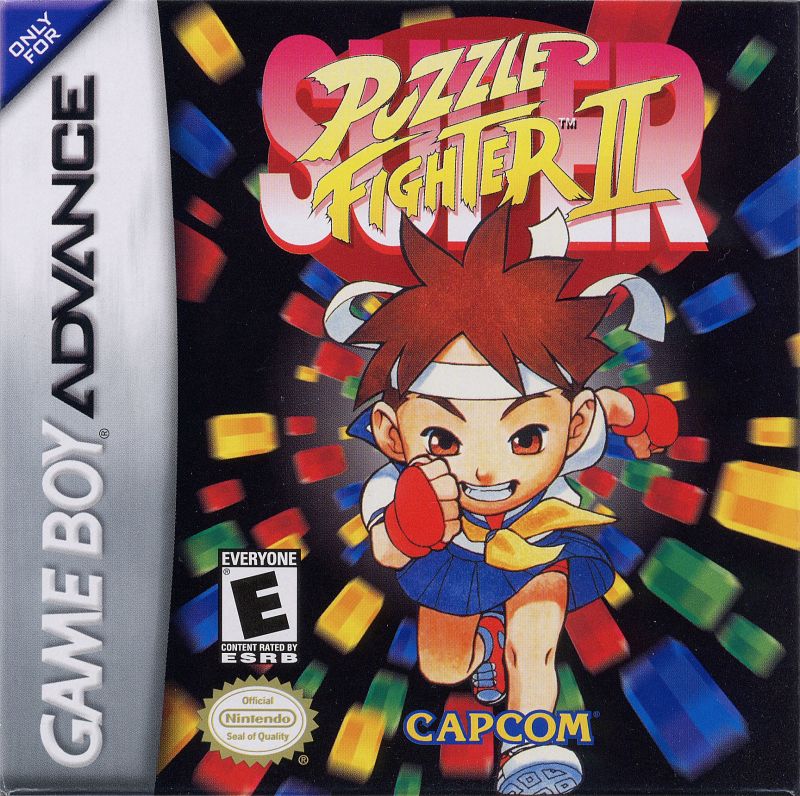 Front cover of Super Puzzle Fighter II for Game Boy Advance