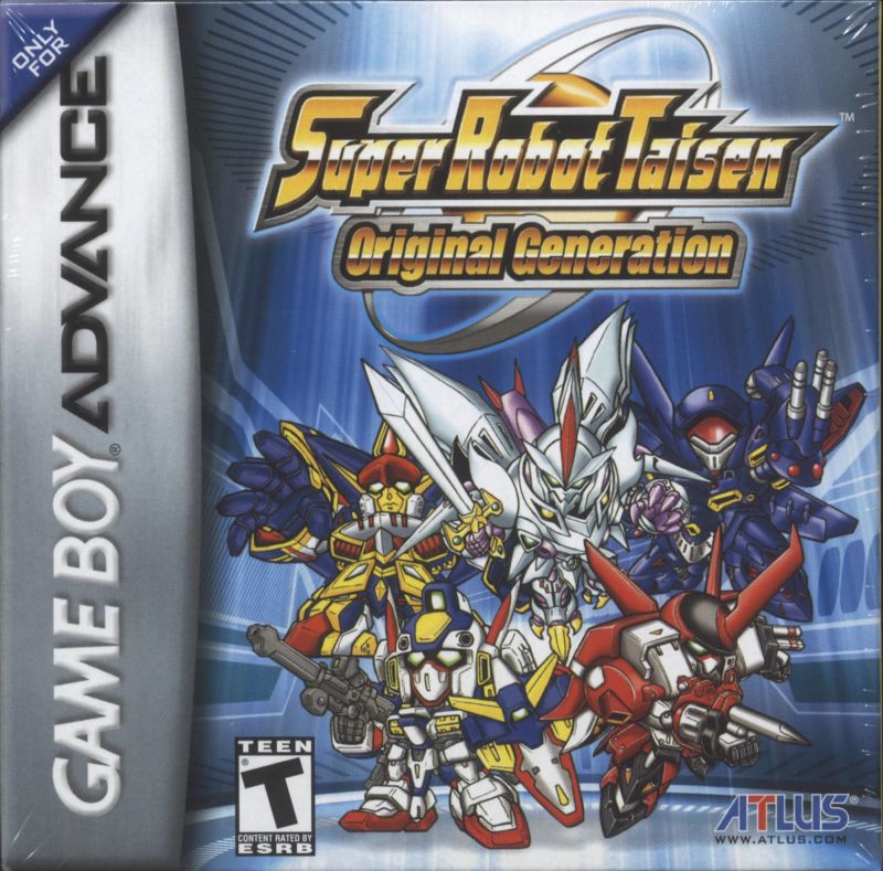 Front cover of Super Robot Taisen: Original Generation for Game Boy Advance