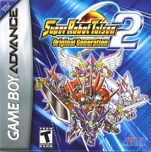 Front cover of Super Robot Taisen: Original Generation 2 for Game Boy Advance