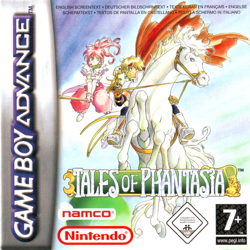 Front cover of Tales of Phantasia for Game Boy Advance