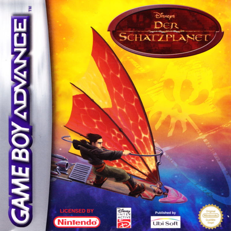 Front cover of Disney's Treasure Planet for Game Boy Advance