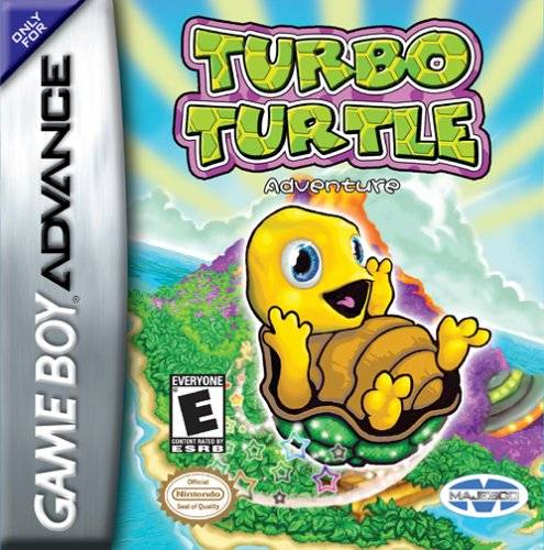 Front cover of Turbo Turtle Adventure for Game Boy Advance