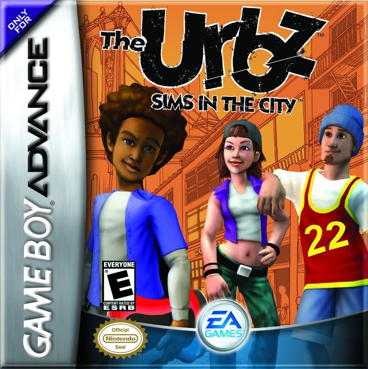 Front cover of The Urbz: Sims in the City for Game Boy Advance