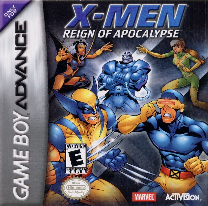 Front cover of X-Men: Reign of Apocalypse for Game Boy Advance