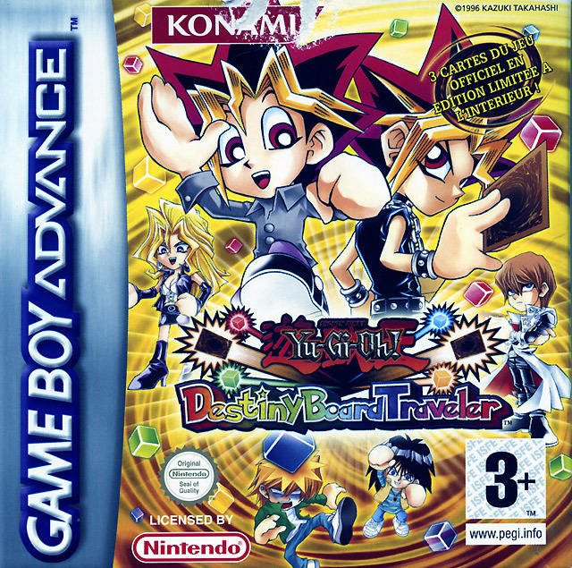 Front cover of Yu-Gi-Oh! Destiny Board Traveler for Game Boy Advance