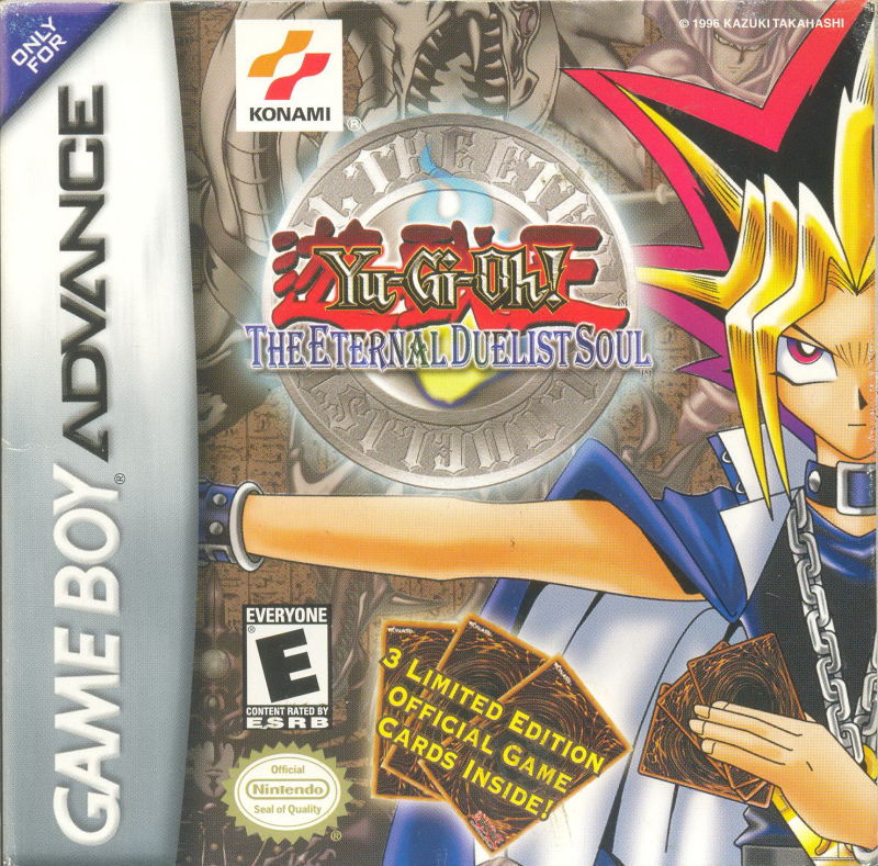 Front cover of Yu-Gi-Oh!: The Eternal Duelist Soul for Game Boy Advance