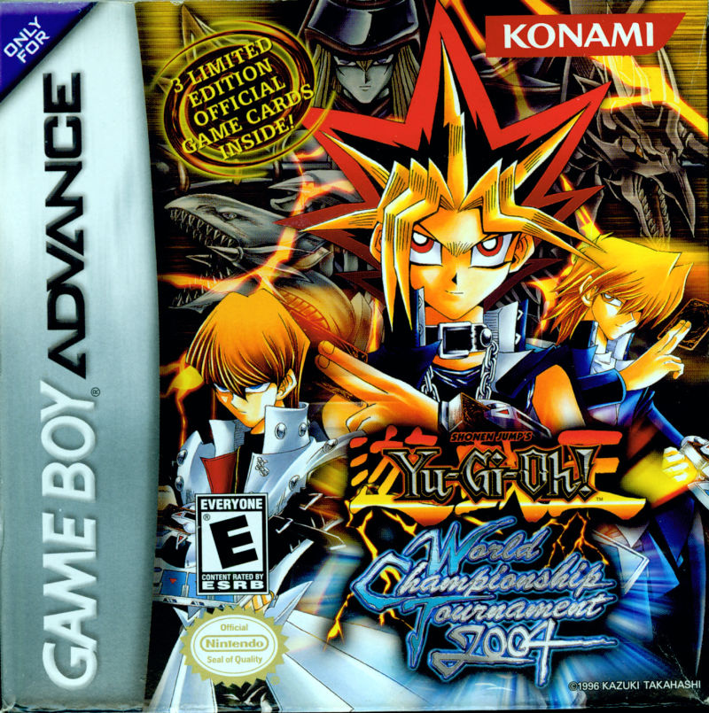 Front cover of Yu-Gi-Oh!: World Championship Tournament 2004 for Game Boy Advance