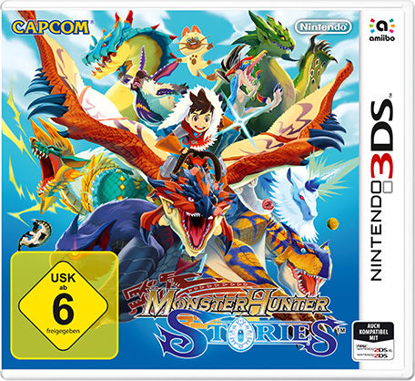 Front cover of Monster Hunter: Stories for Nintendo 3DS