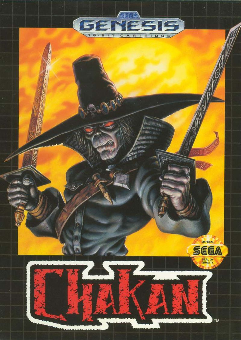 Front cover of Chakan for Mega Drive - Genesis