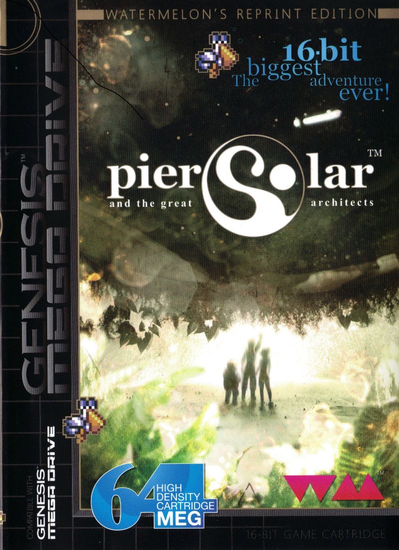 Front cover of Pier Solar and the Great Architects for Mega Drive - Genesis