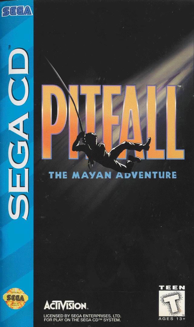 Front cover of Pitfall: The Mayan Adventure for Mega Drive - Genesis
