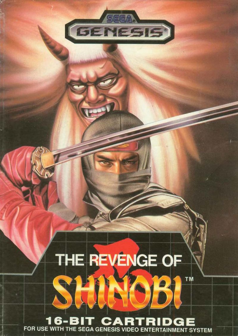 Front cover of The Revenge of Shinobi for Mega Drive - Genesis