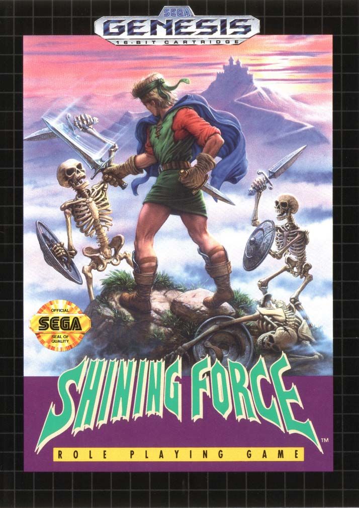 Front cover of Shining Force for Mega Drive - Genesis