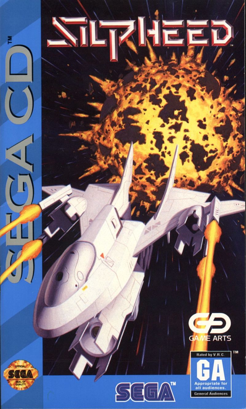 Front cover of Silpheed for Mega Drive - Genesis