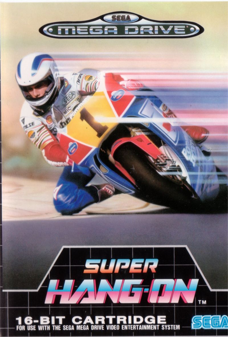 Front cover of Super Hang-On for Mega Drive - Genesis