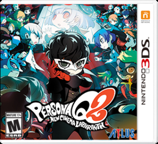 Front cover of Persona Q2: New Cinema Labyrinth for Nintendo 3DS