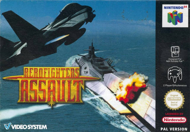 Front cover of AeroFighters Assault for Nintendo 64