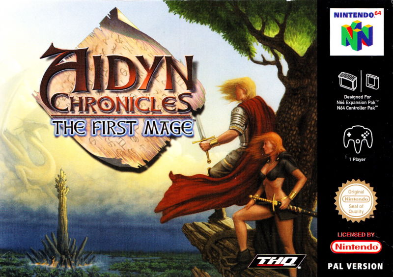 Front cover of Aidyn Chronicles: The First Mage for Nintendo 64