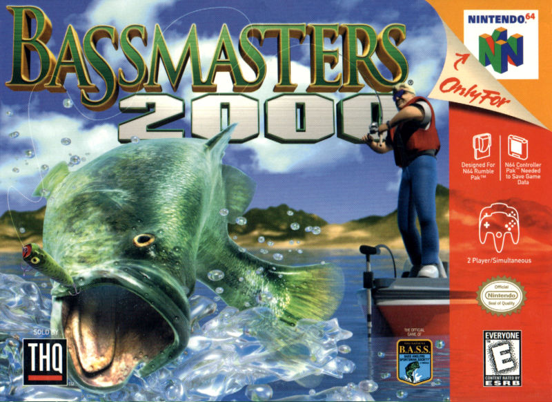 Front cover of BassMasters 2000 for Nintendo 64