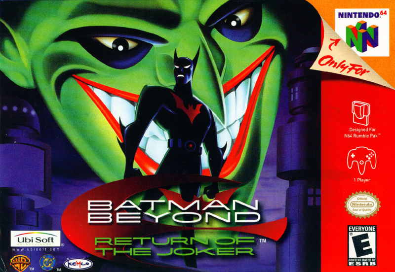 Front cover of Batman Beyond: Return of the Joker for Nintendo 64