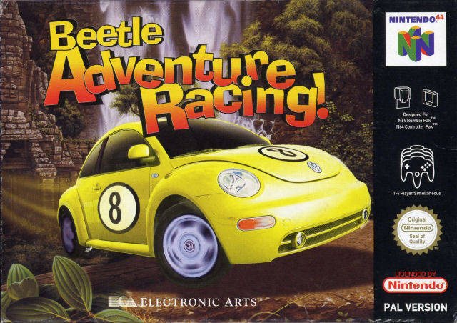 Front cover of Beetle Adventure Racing! for Nintendo 64