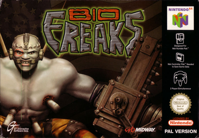 Front cover of Bio Freaks for Nintendo 64