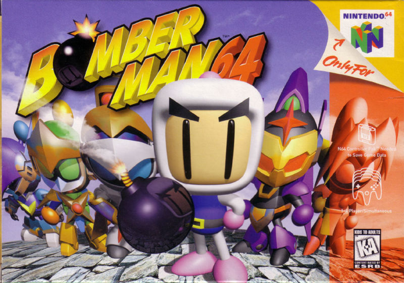 Front cover of Bomberman 64 for Nintendo 64