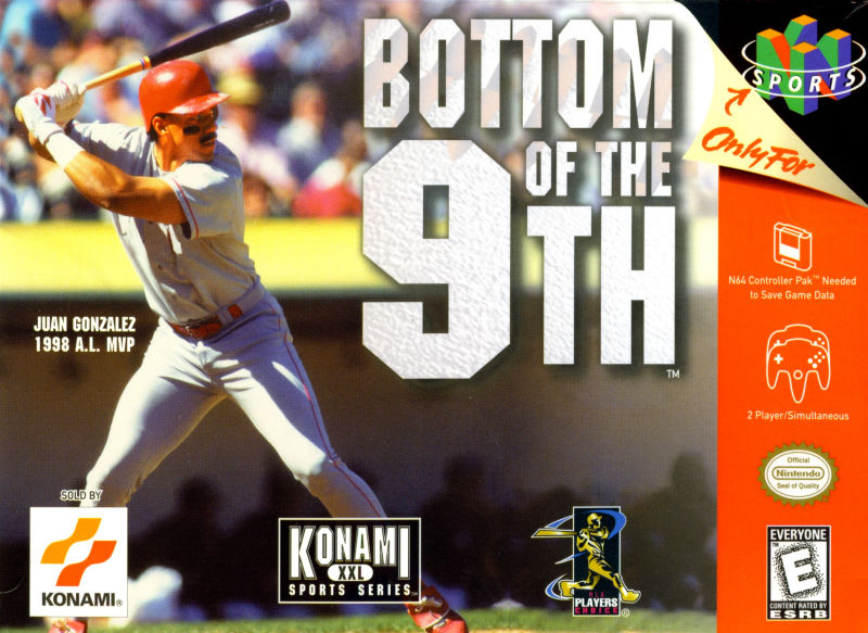 Front cover of Bottom of the 9th for Nintendo 64