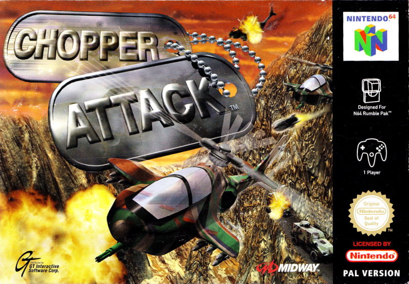 Front cover of Chopper Attack for Nintendo 64