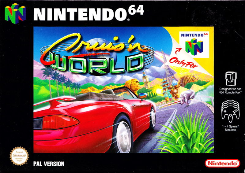 Front cover of Cruis'n World for Nintendo 64