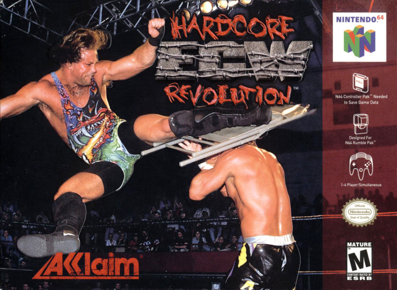 Front cover of ECW Hardcore Revolution for Nintendo 64