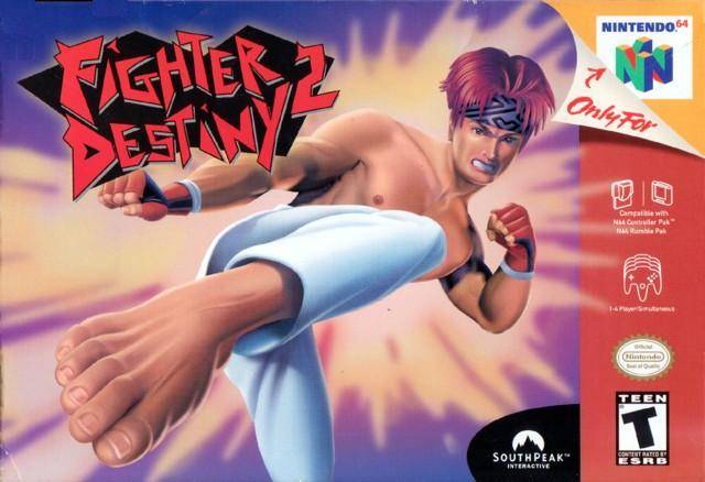 Front cover of Fighter Destiny 2 for Nintendo 64