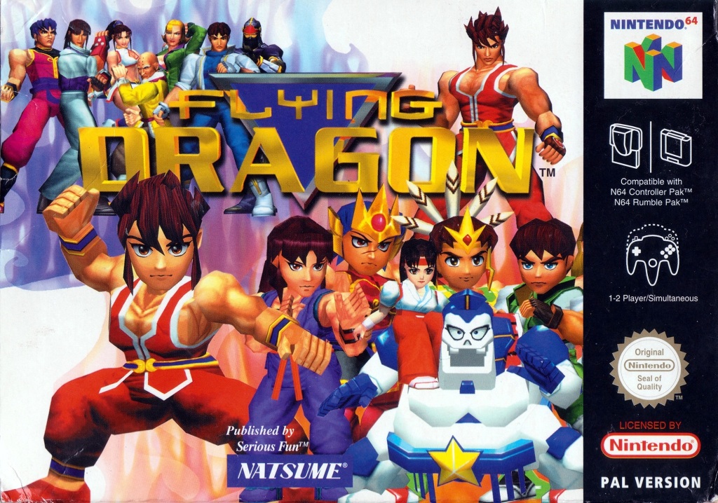 Front cover of Flying Dragon for Nintendo 64