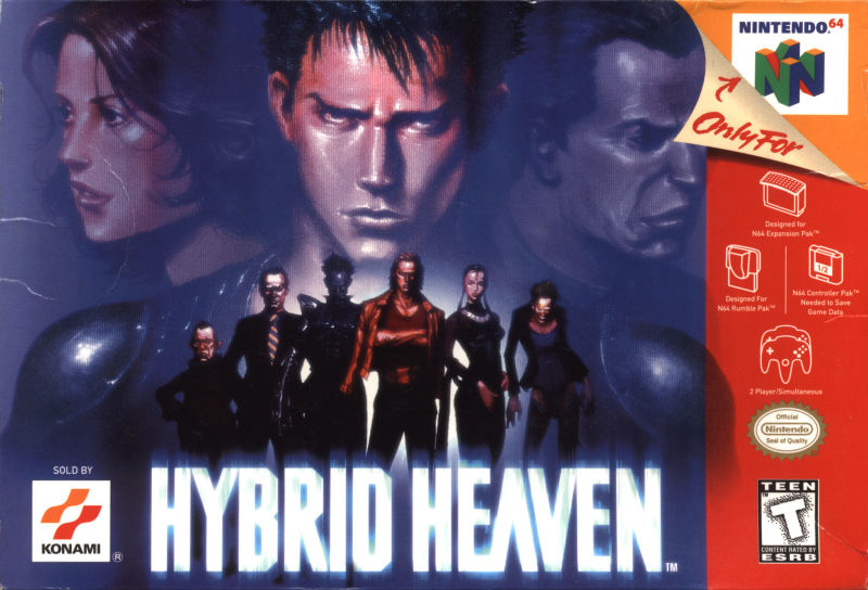 Front cover of Hybrid Heaven for Nintendo 64
