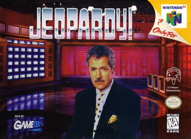 Front cover of Jeopardy! for Nintendo 64