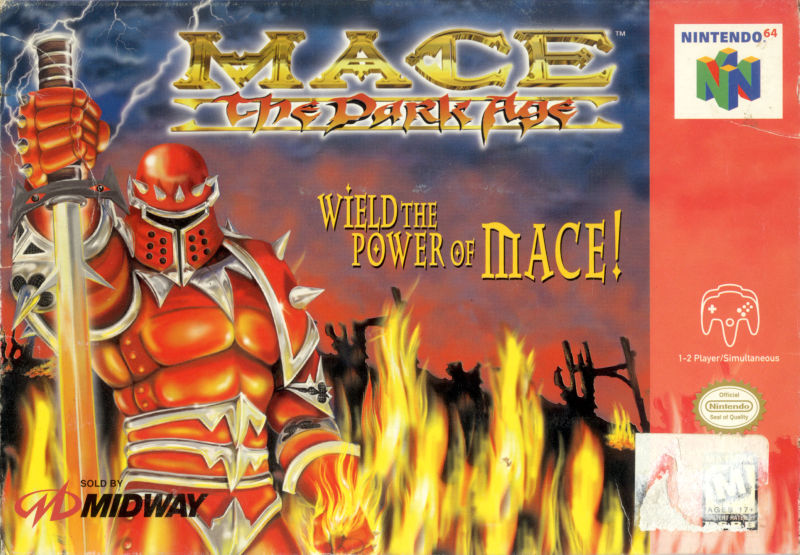 Front cover of Mace: The Dark Age for Nintendo 64
