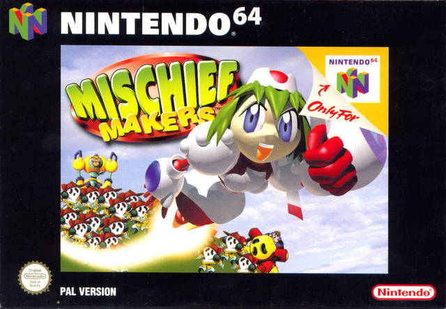 Front cover of Mischief Makers for Nintendo 64